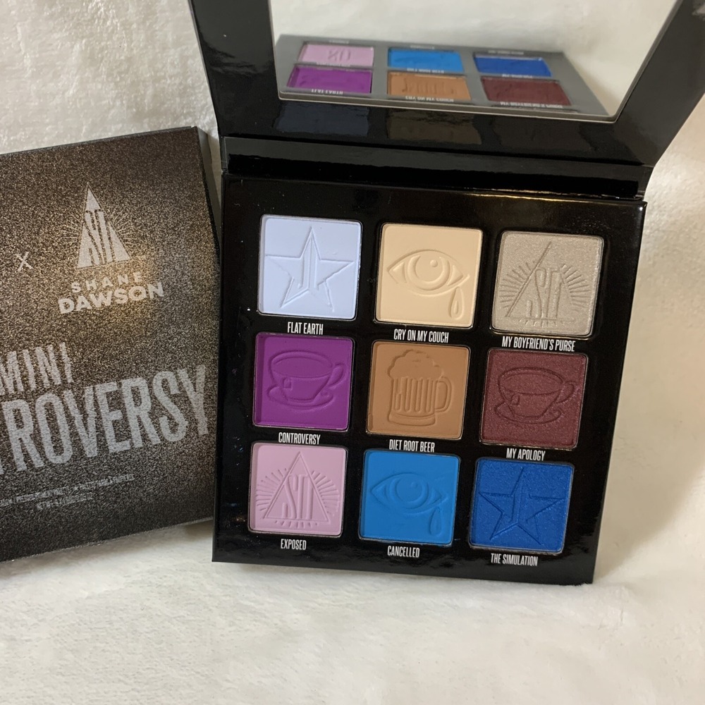 Jeffree Star Cosmetics x Shane Dawson Mini Controversy Eyeshadow Palette New NIB - Picture 4 of 12